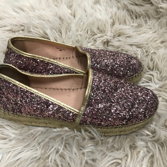 Kate Spade Glitter Espadrilles - Picture 2 of 3